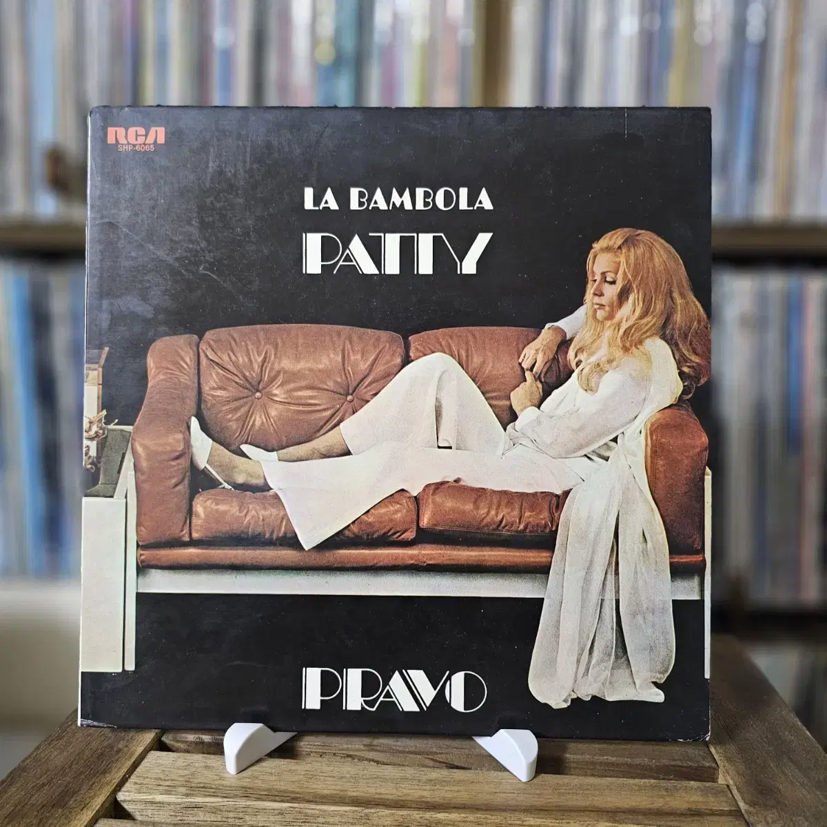 (칸초네, 이탈리아의 가수 패티 프라보) Patty Pravo LP